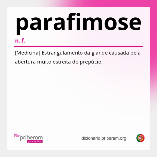 Significado de parafimose