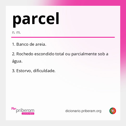 Significado de parcel
