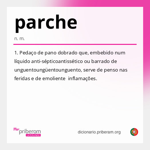 Significado de parche