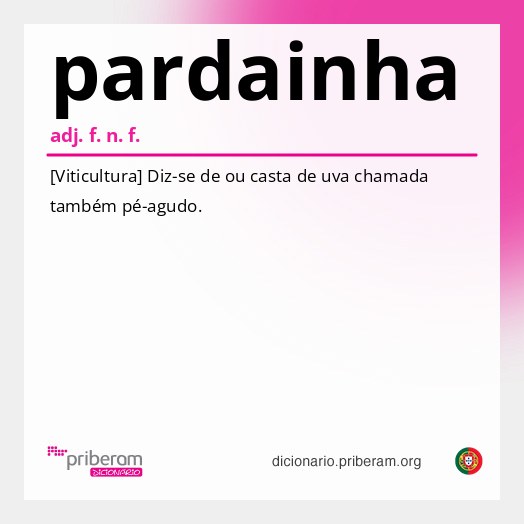 Significado de pardainha