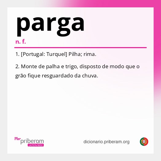 Significado de parga