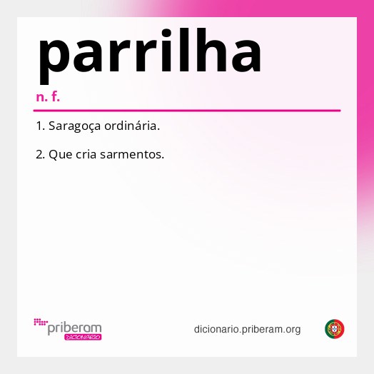 Significado de parrilha