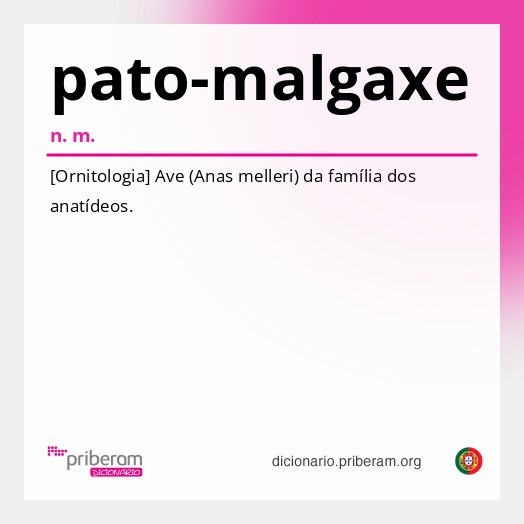 Significado de pato-malgaxe