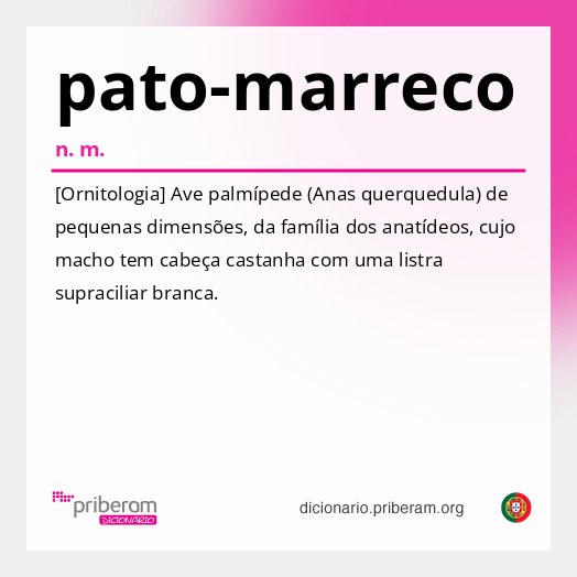 Significado de pato-marreco