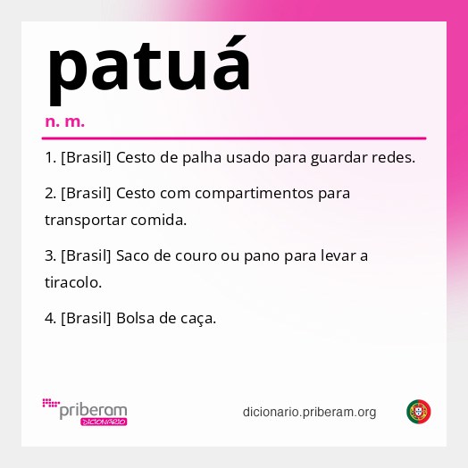 Significado de patuá