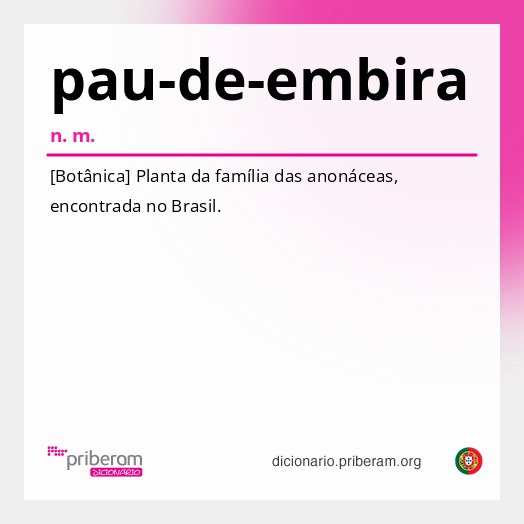 Significado de pau-de-embira