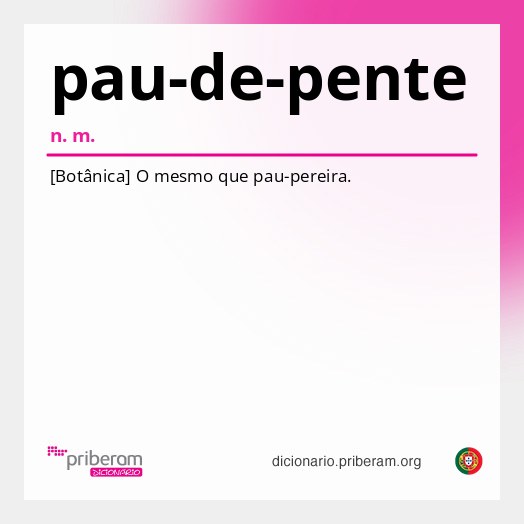 Significado de pau-de-pente