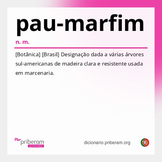 Significado de pau-marfim