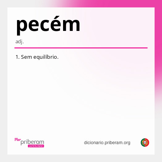 Significado de pecém