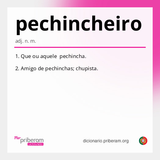Significado de pechincheiro