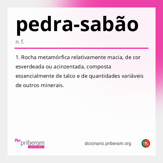 Significado de pedra-sabão