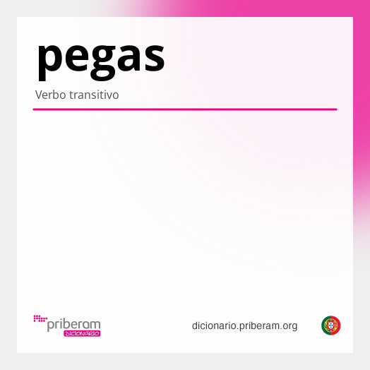 Significado de pegas