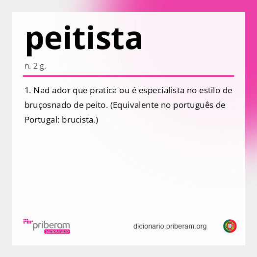 Significado de peitista