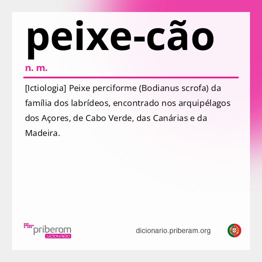 Significado de peixe-cão