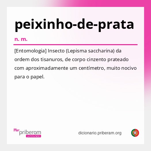 Significado de peixinho-de-prata