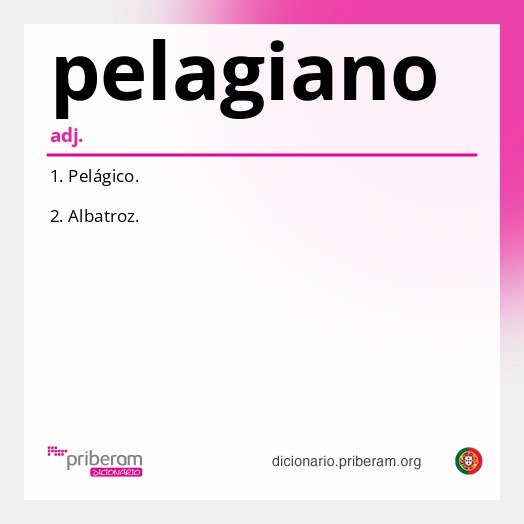 Significado de pelagiano