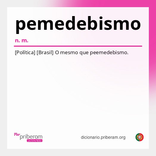 Significado de pemedebismo