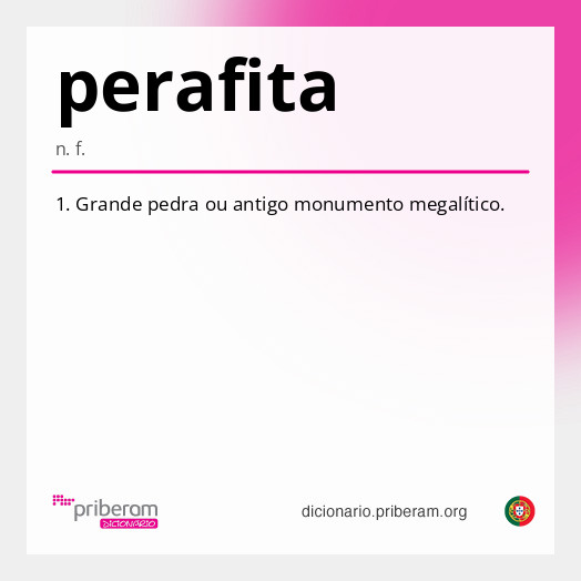 Significado de perafita