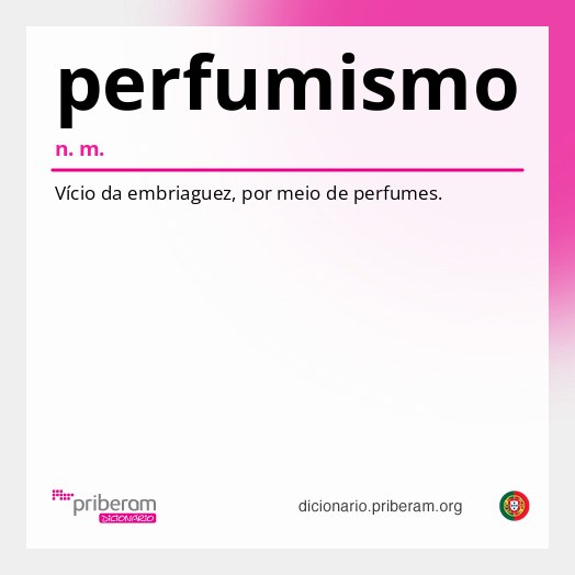 Significado de perfumismo