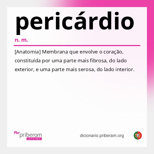 Significado de pericárdio