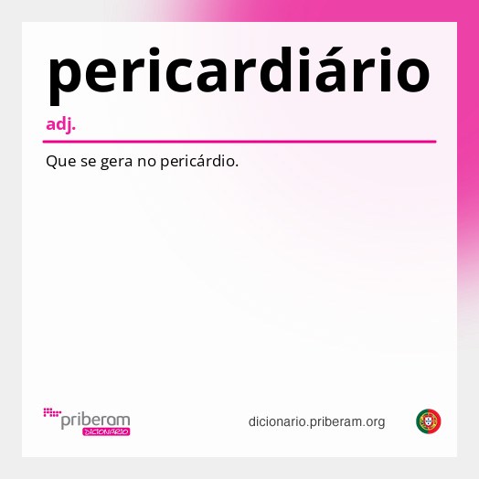 Significado de pericardiário
