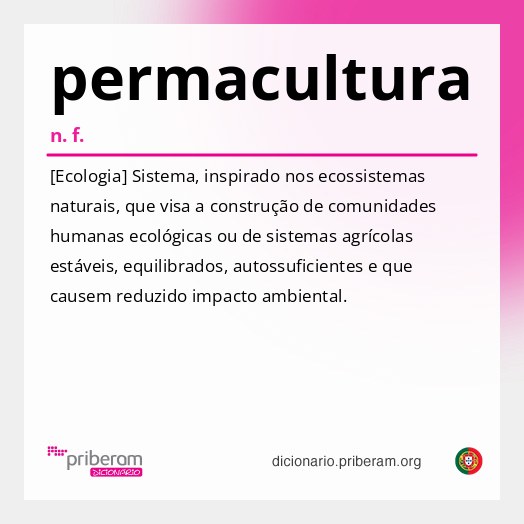 Significado de permacultura
