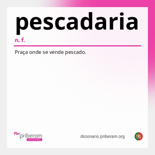 Significado de pescadaria