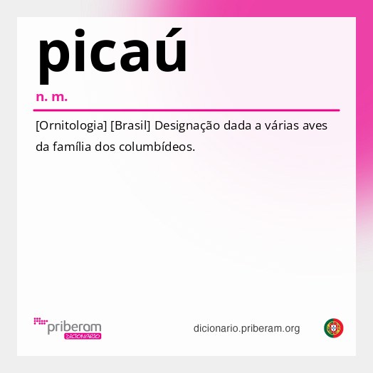 Significado de picaú