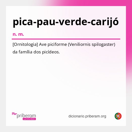 Significado de pica-pau-verde-carijó