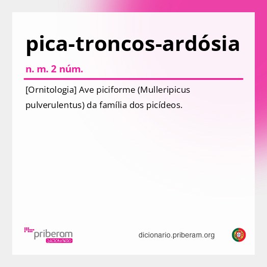 Significado de pica-troncos-ardósia