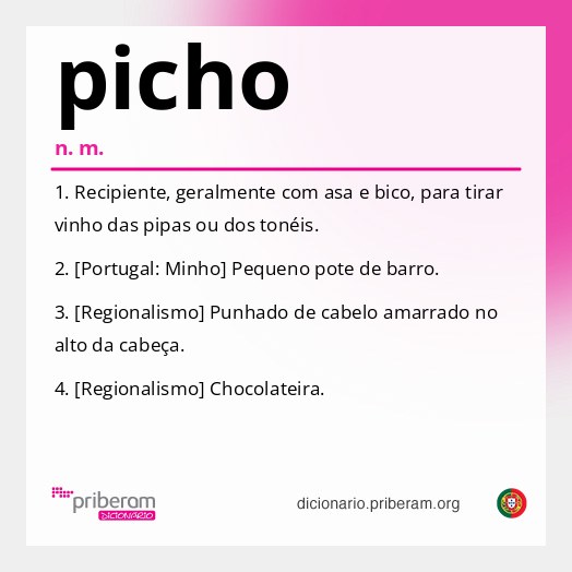 Significado de picho