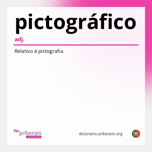Significado de pictográfico