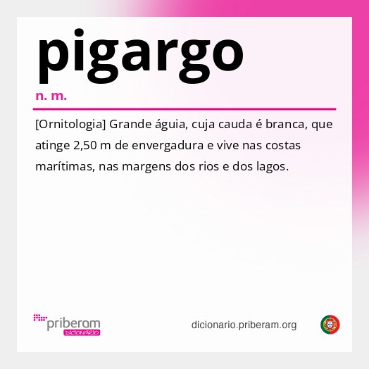 Significado de pigargo