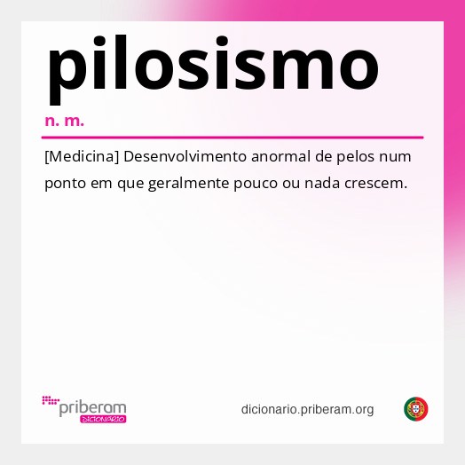 Significado de pilosismo