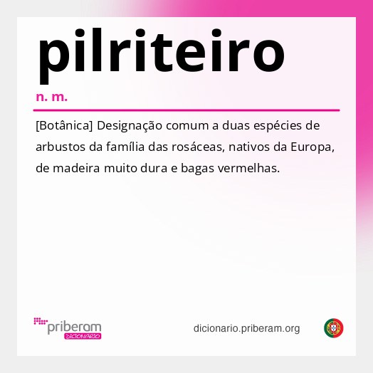 Significado de pilriteiro