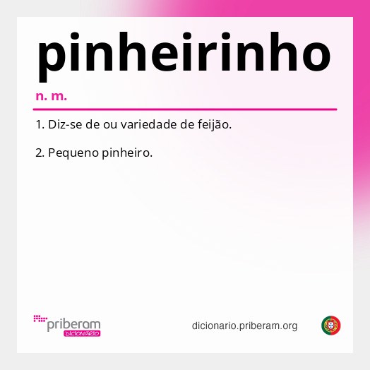 Significado de pinheirinho