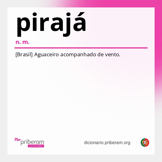 Significado de pirajá