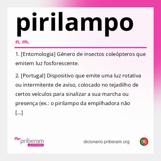 Significado de pirilampo