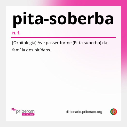 Significado de pita-soberba