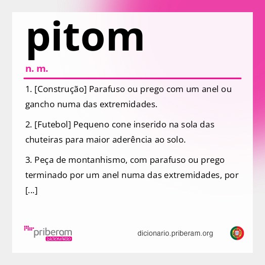 Significado de pitom