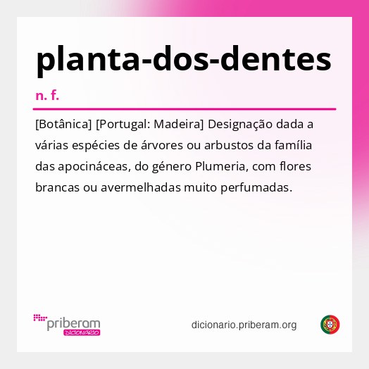 Significado de planta-dos-dentes