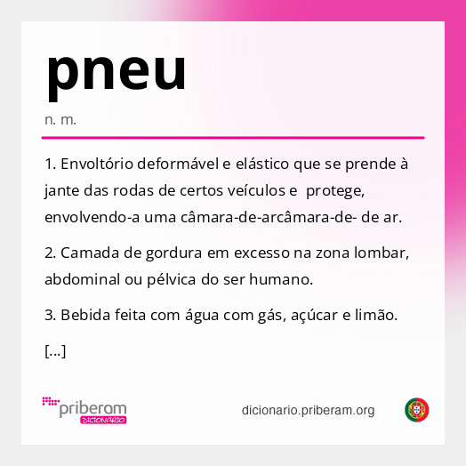Significado de pneu