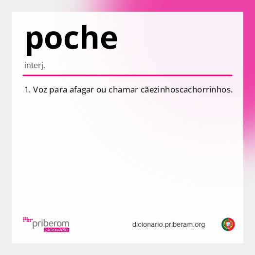 Significado de poche