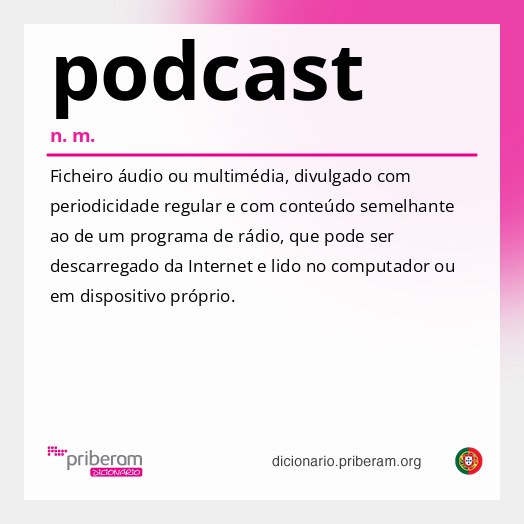 Significado de podcast