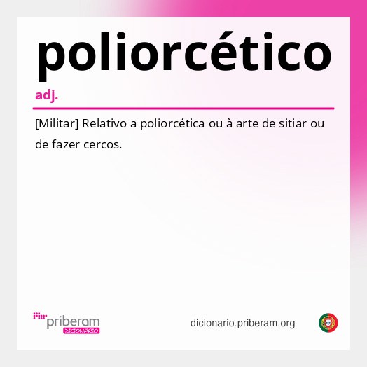 Significado de poliorcético