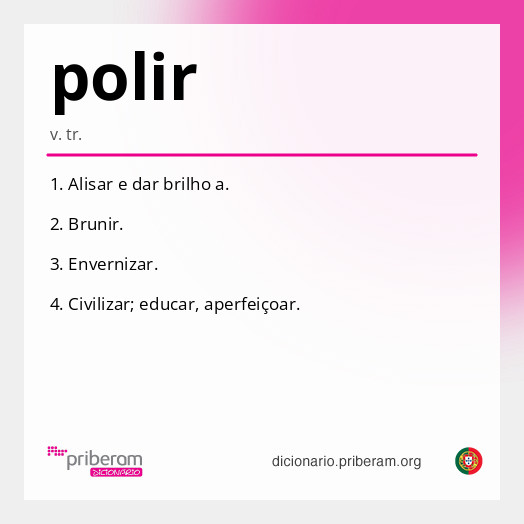 Significado de polir