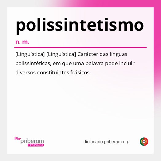 Significado de polissintetismo