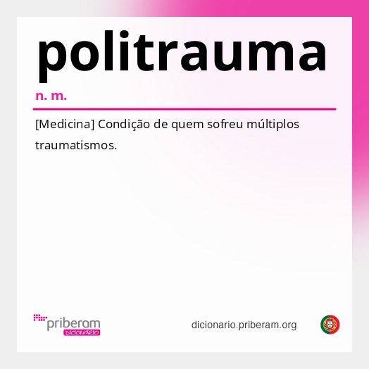 Significado de politrauma