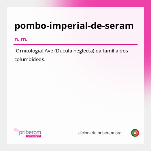 Significado de pombo-imperial-de-seram