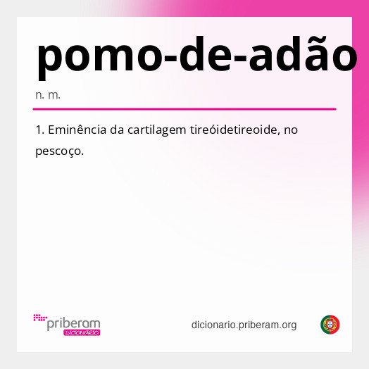 Significado de pomo-de-adão